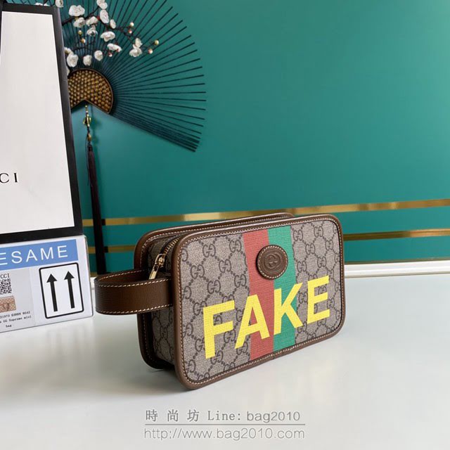 Gucci古馳包包 G家新款腰包 636243 FAKE 古奇小號男士腰包 gdj1395